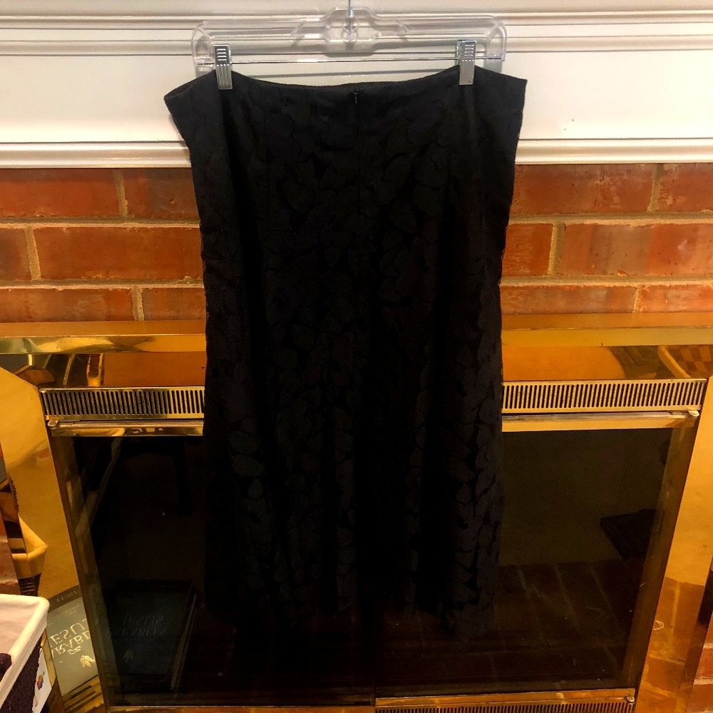 Cato Black Lace Shirt Midi